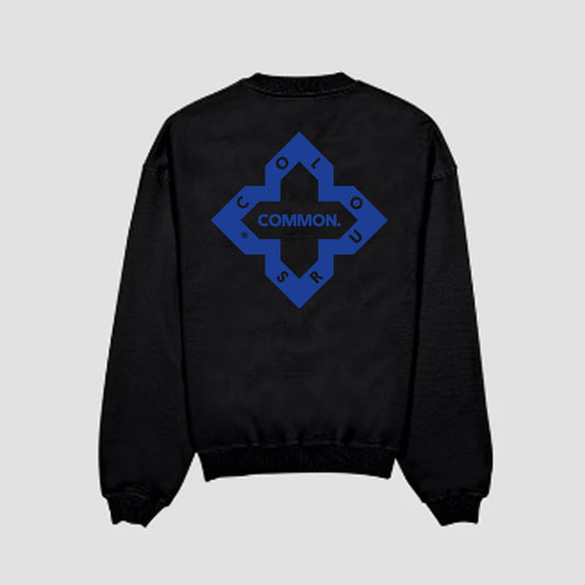 (PRE-ORDER) - Black 'Logo' Print Sweatshirt - DELIVERY 4-5 WEEKS