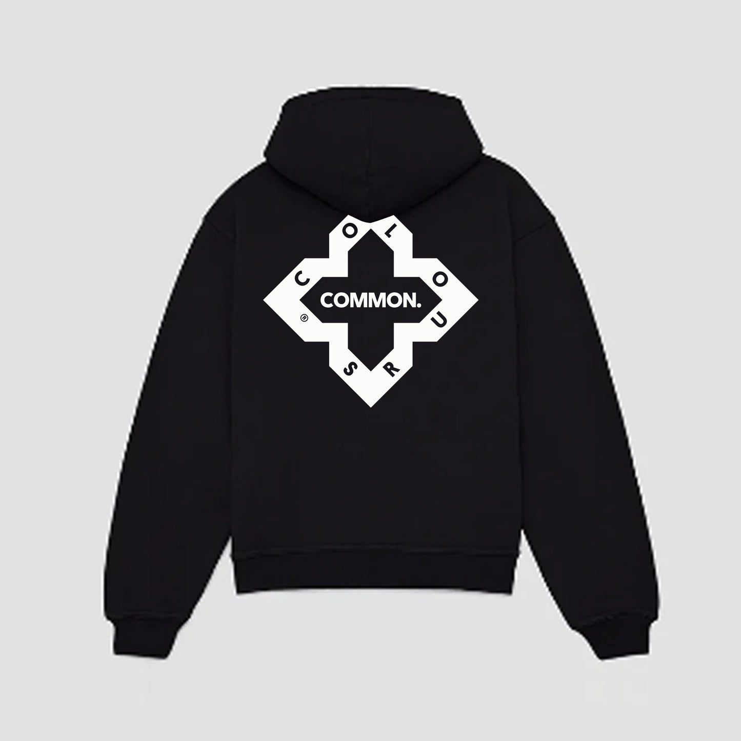 (PRE-ORDER) - Black 'Logo' Print Hoodie - DELIVERY 4-5 WEEKS