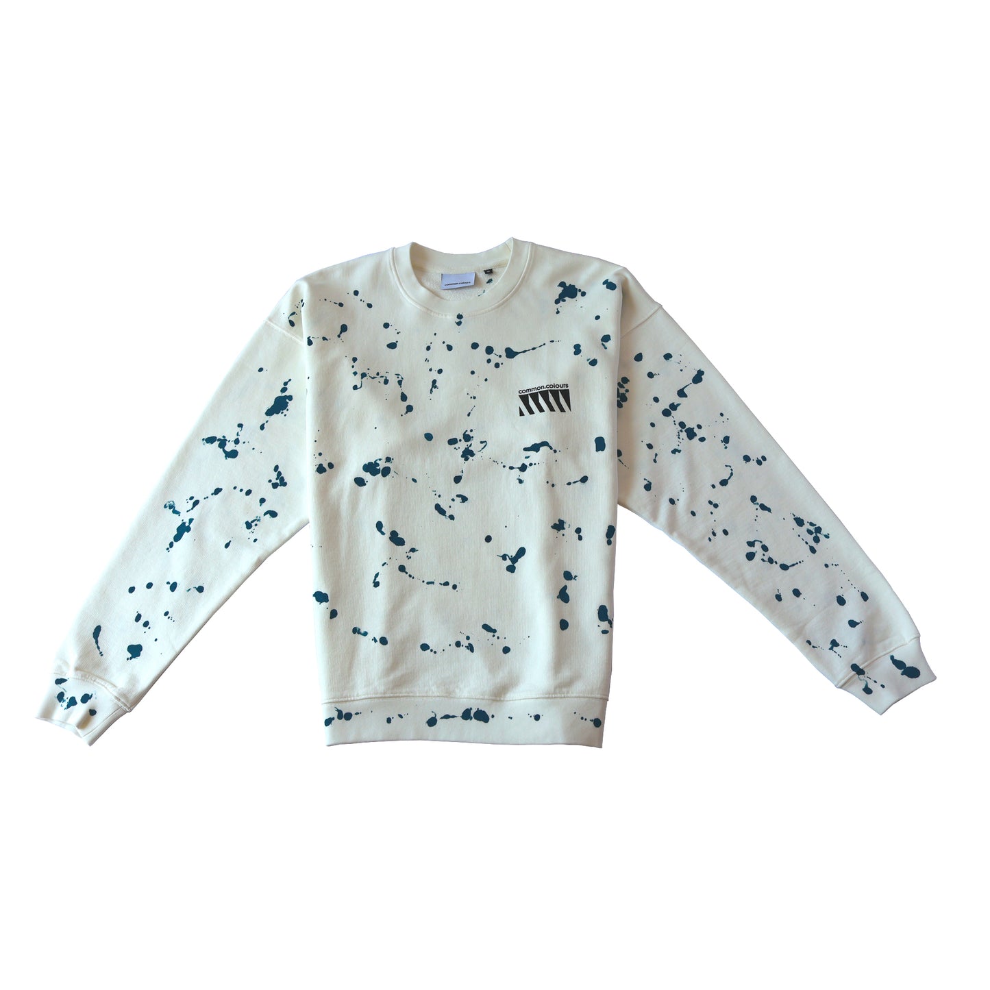 One-of-a-kind Hand Applied Paint Splatter Sweatshirt