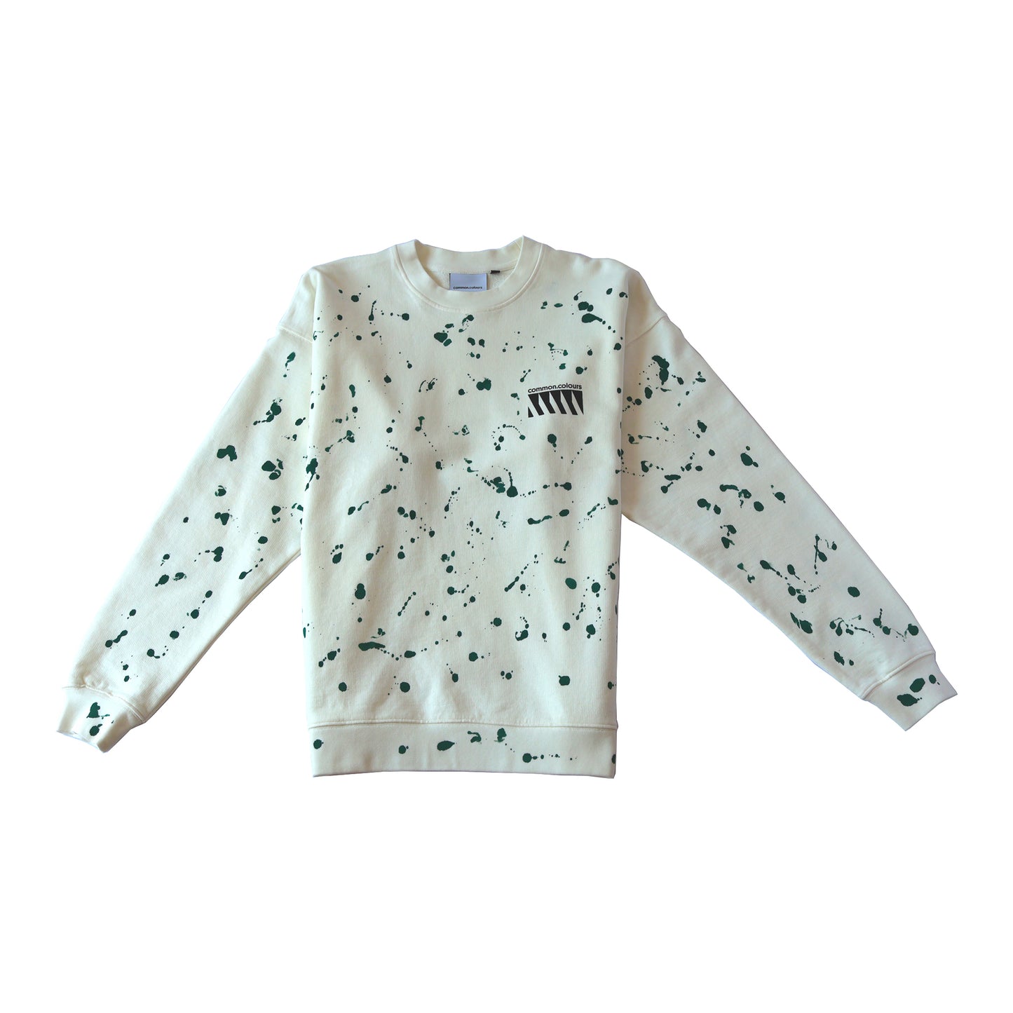 Hand Applied Paint Splatter Sweatshirt