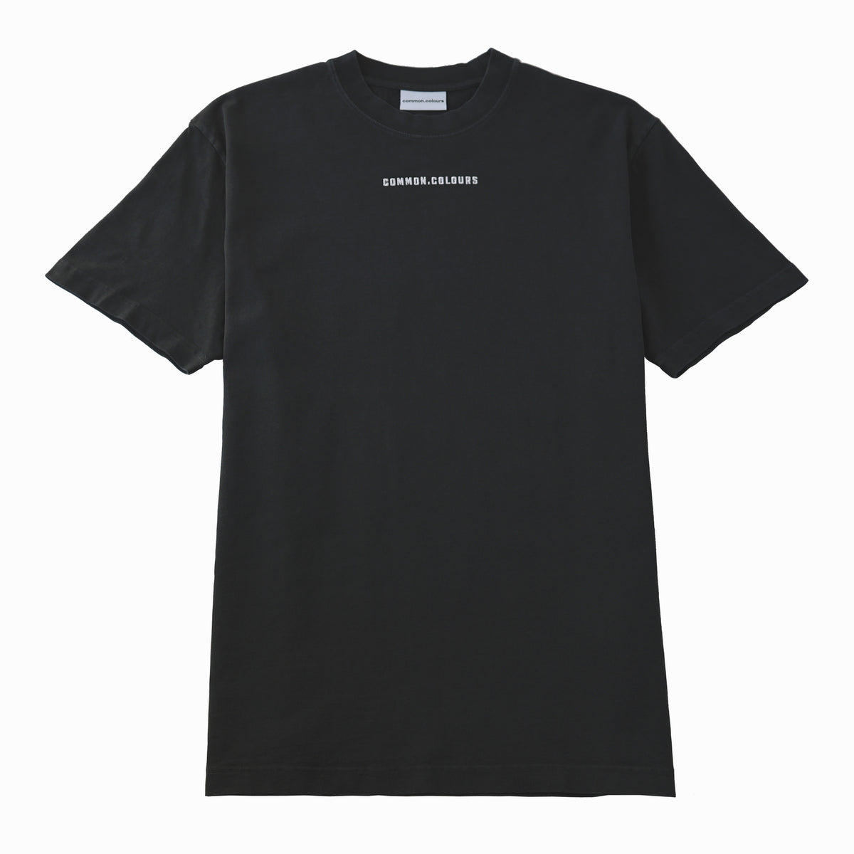 EMBROIDERED T-SHIRT VINTAGE BLACK