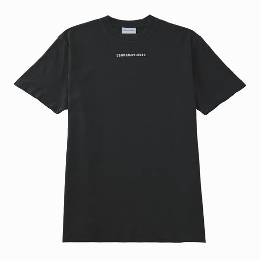EMBROIDERED T-SHIRT VINTAGE BLACK